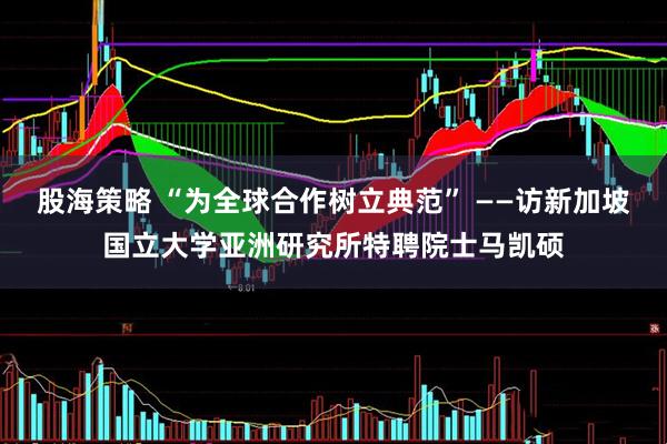 股海策略 “为全球合作树立典范” ——访新加坡国立大学亚洲研究所特聘院士马凯硕